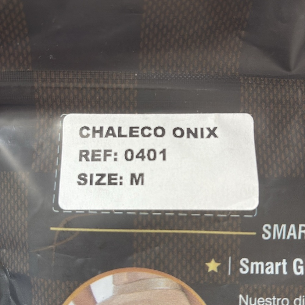 NWT [Fajas Gama Alta] Chaleco Onyx Smart Therapeutic Compression Top Vest Mens M - Picture 6 of 9